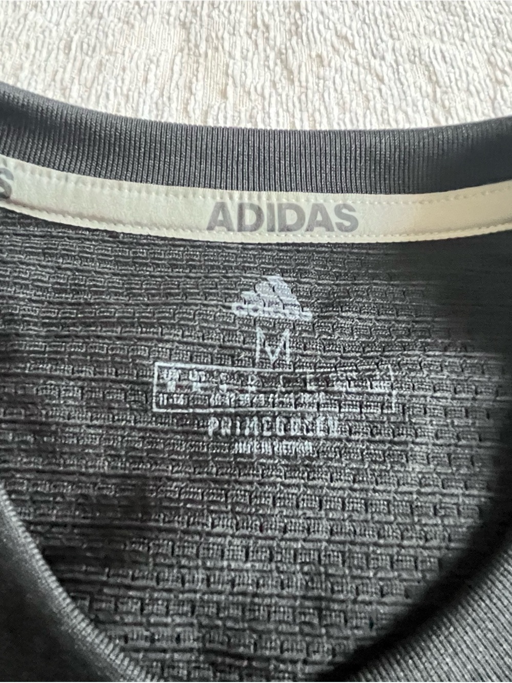 adidas Black Performance Crewneck with Subtle Logo - Picture 3 of 4
